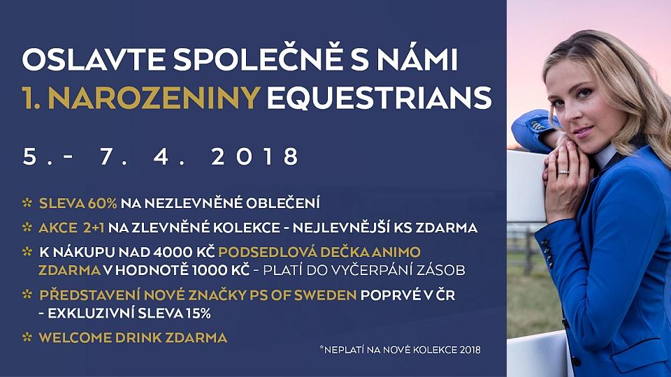 Pražský Equestrians Store slaví první narozeniny