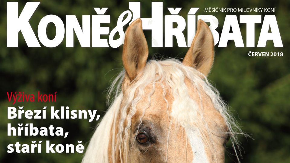Červnové číslo časopisu Koně a hříbata je tady