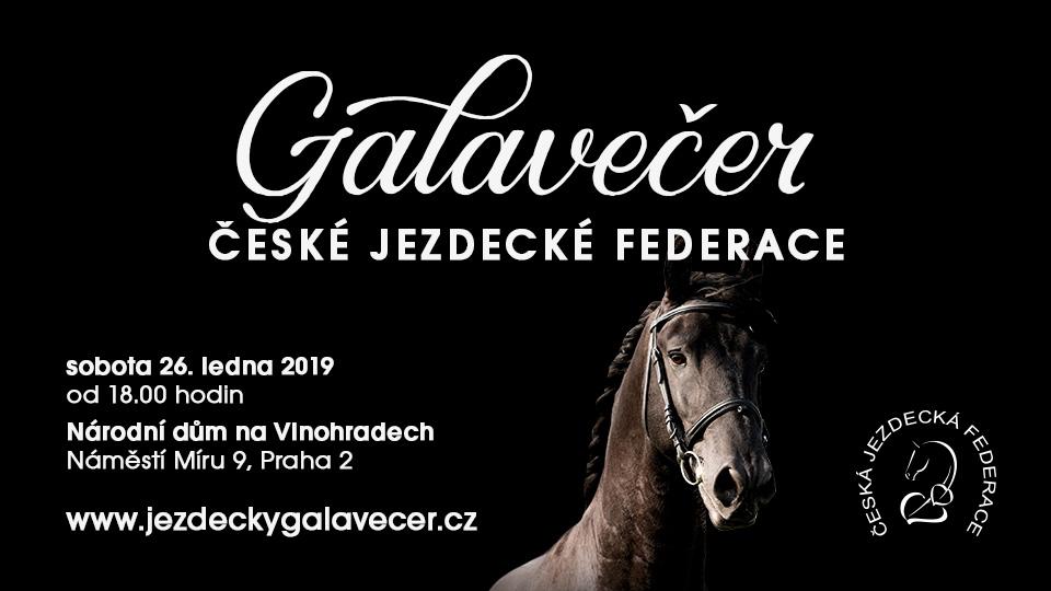 Galavečer České jezdecké federace 2019 za 2 měsíce