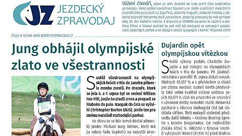 Speciály Jezdeckého zpravodaje při TOP akcích v ČR