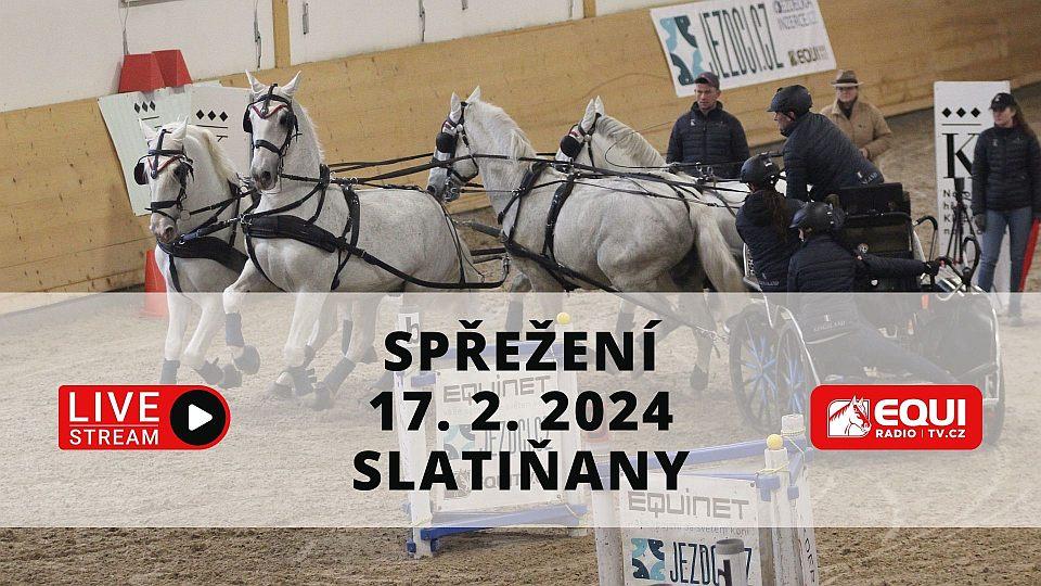 Živě: Druhé kolo Zimního jezdeckého poháru spřežení 2024 ve Slatiňanech