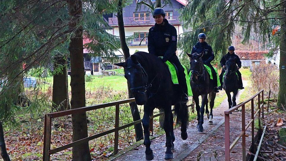 V Libereckém kraji vznikl oddíl jízdní policie. Dohlédne na pohraničí
