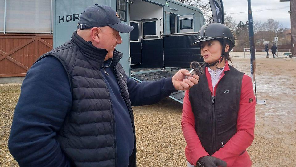 V obratu na předposlední skok mi Gia Acorada hodně pomohla, říká Hanušová