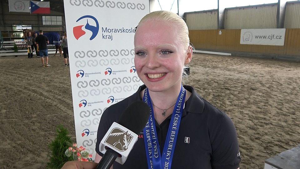 Elisabeth Reslerová: Seniorské mistrovství mě lákalo. Uvidíme příští rok