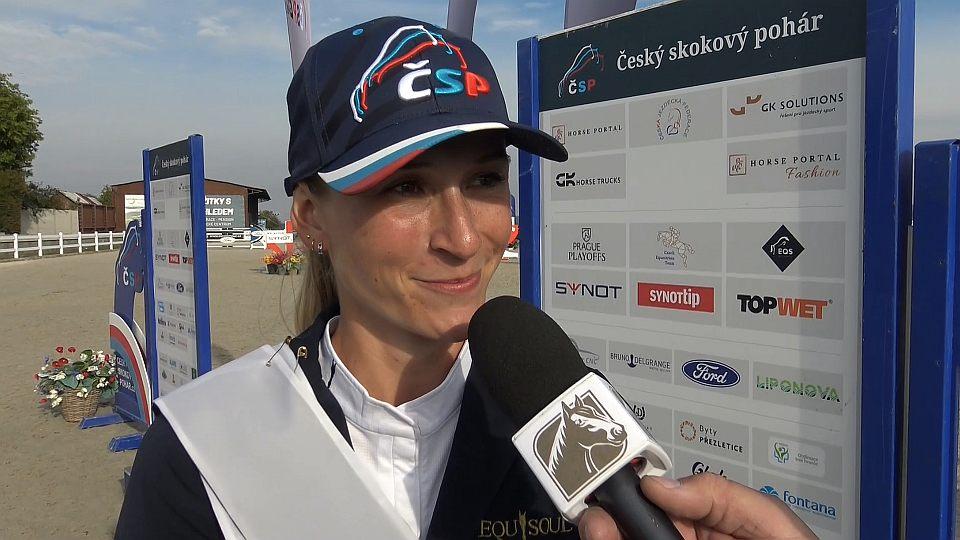 Linda Portychová: Black byl trenažer před Larou. Těším se na nedělní finále