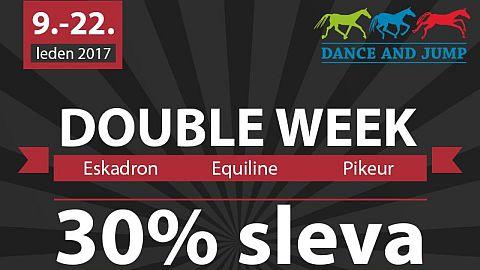 DOUBLE WEEK velkých slev v Dance and Jump