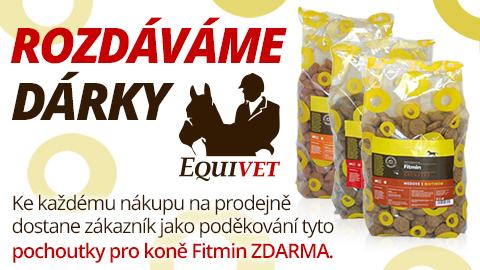 Prodejna jezdeckých potřeb Equivet rozdává dárky