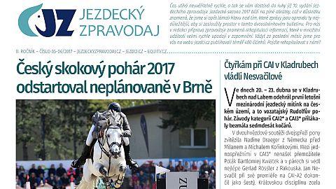 Přečtěte si květnový Jezdecký zpravodaj 2017