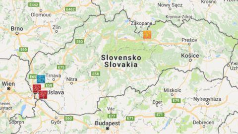 Sedmnáct mezinárodních závodů 2018 na Slovensku