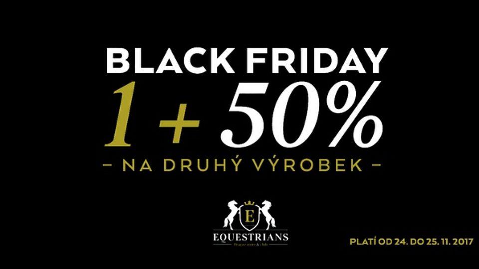 Black Friday v pražském Equestrians Store