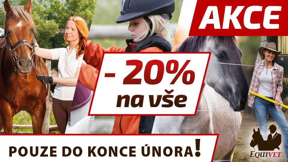 Sleva 20 % na nákup v kamenné prodejně Equivet