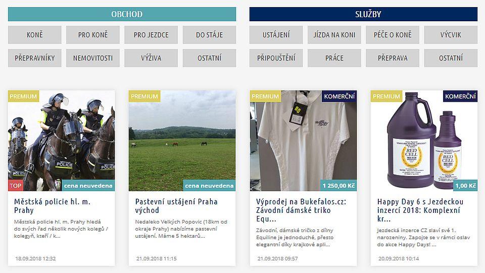 Premium pátek 38. týdne 2018 s Jezdeckou inzercí