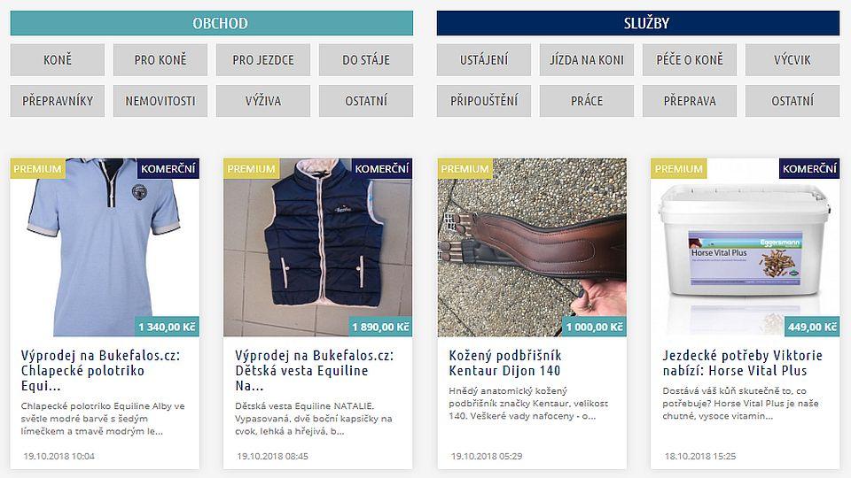 Premium pátek 42. týdne 2018 s Jezdeckou inzercí