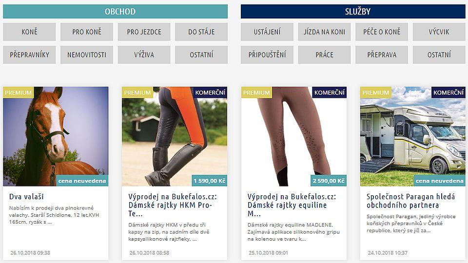 Premium pátek 43. týdne 2018 s Jezdeckou inzercí