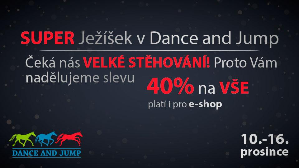 Super Ježíšek v prodejně Dance and Jump pokračuje