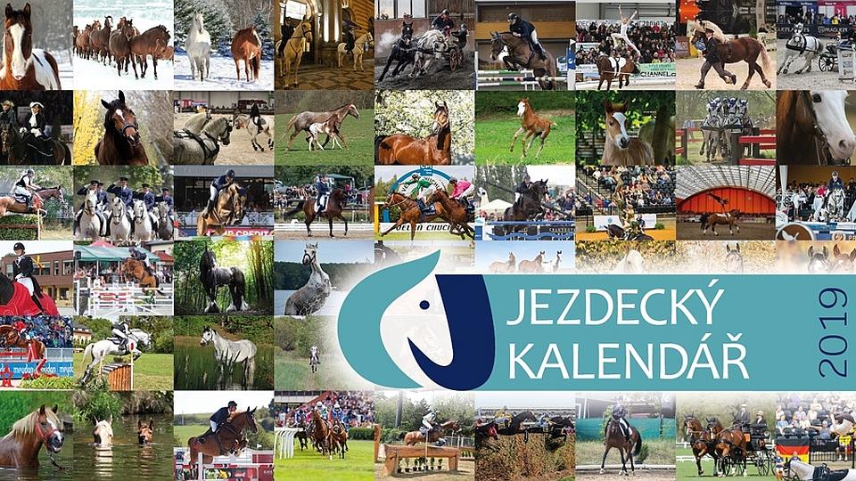 Stolní Jezdecký kalendář 2019 ke stažení na webu