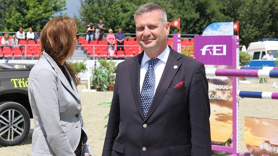 O atmosféře v Olomouci mluví celá Evropa, říká o CSI3*-W Radovan Šalek