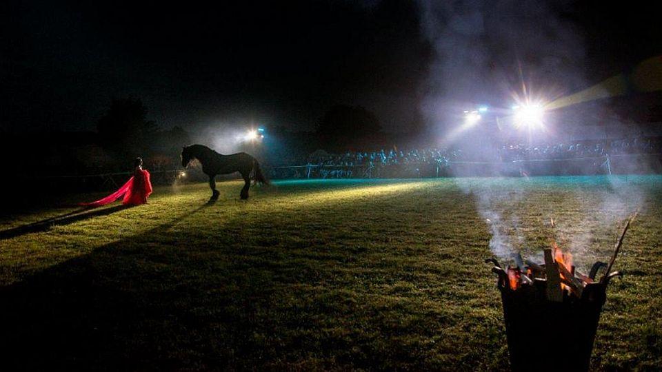 Svátky řemesel a krásy ušlechtilých koní: Magická noční show s koňmi