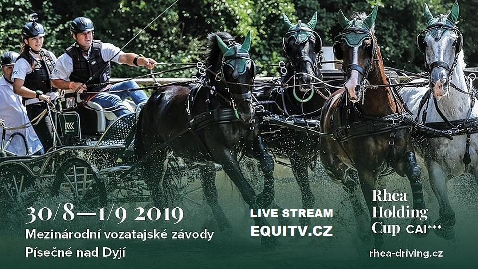 Rhea Holding Cup CAI3* Písečné nad Dyjí 2019 LIVE on EquiTV.cz