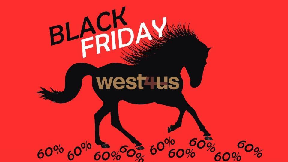 Black Friday v e-shopu West4us. Každý den nová nabídka skvělých cen