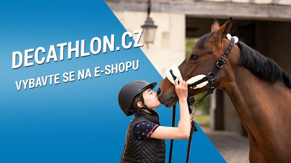 E-shop Decathlon v provozu. Nakupte pro sebe i koně z pohodlí domova