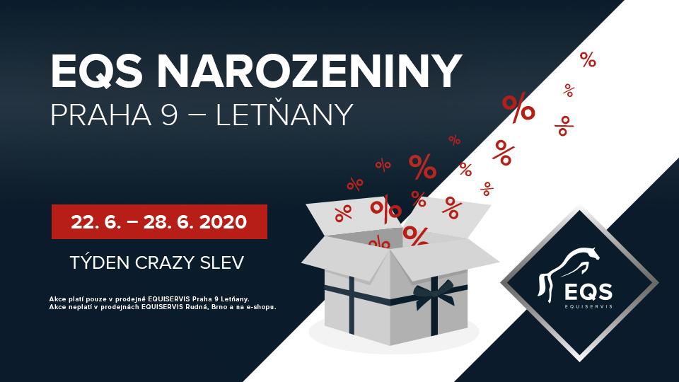 Prodejna Equiservis Letňany slaví narozeniny. Připravila akce a slevy