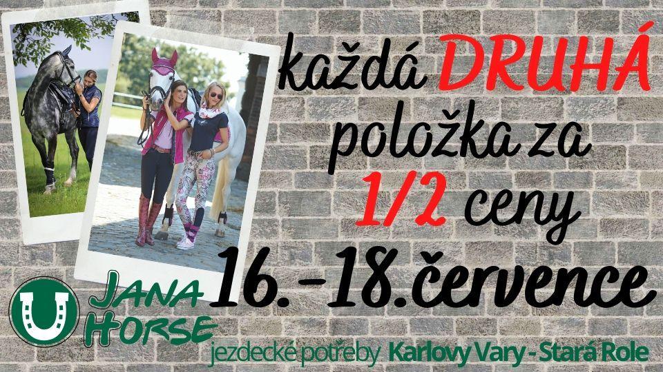 JanaHorse slaví 9. narozeniny: Každý druhý kus za polovinu ceny!