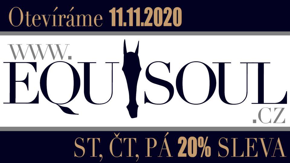 Equisoul otevřel nový e-shop. Využijte startovací slevy 20 % na vše!