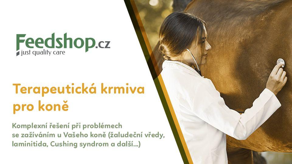Terapeutická krmiva pro koně. Komplexní řešení zažívacích problémů