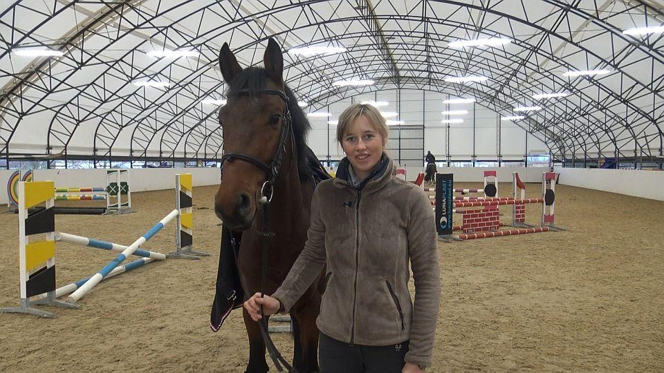 Zimní tréninková příprava koní s Denisou Vegrichtovou