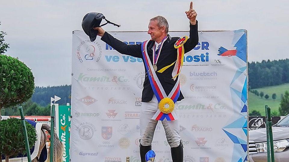 Po dvou letech opět mistrem. Robert Pokorný vyhrál šampionát v Borové