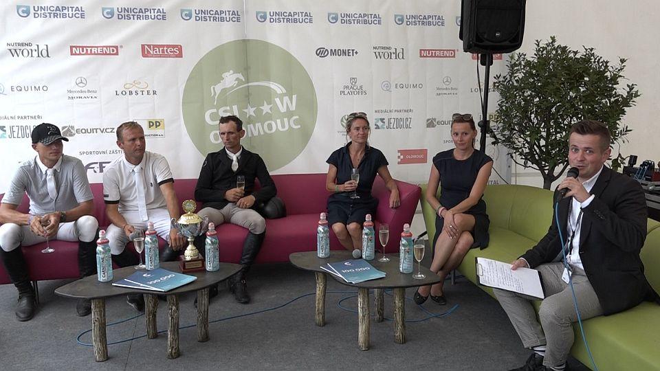 Insider TV CSI2*-W Olomouc 2020: nedělní rozhovory nejen s jezdci