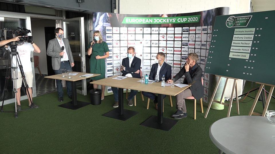 Záznam: Pusťte si tiskovou konferenci před Evropským pohárem žokejů