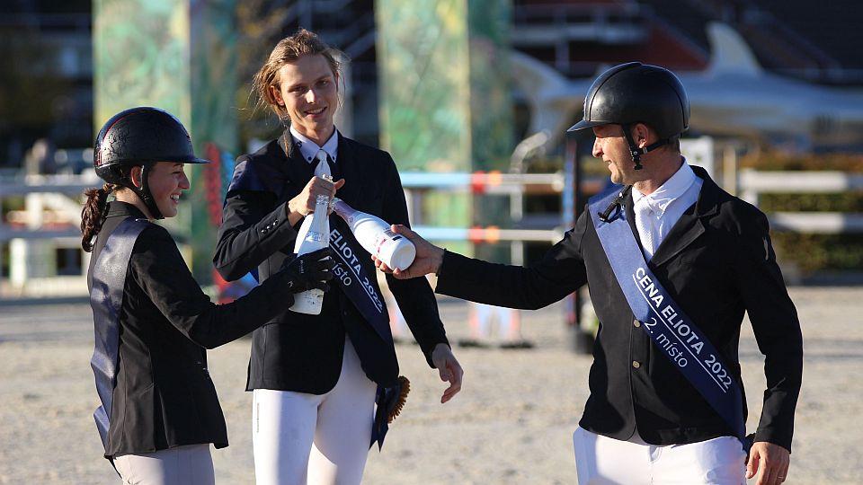 Adam Písařík je čtvrtým vítězem parkurové Ceny Eliota v Chuchli