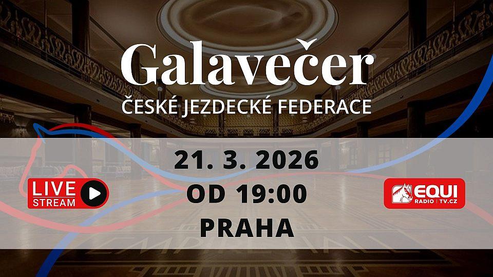 Živě: Sledujte udílení výročních cen České jezdecké federace za rok 2025
