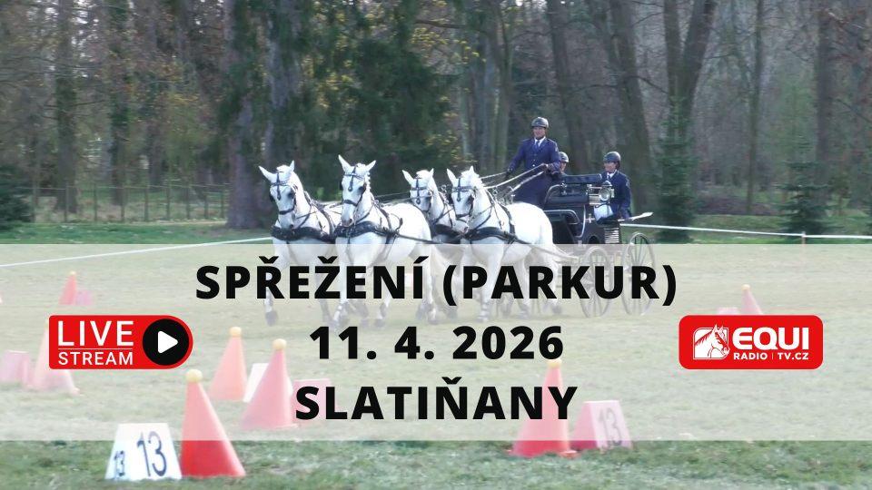 Živě: Vozatajský úvod sezony 2026 ve Slatiňanech. Sledujte parkury