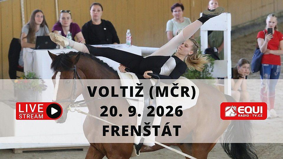 Živě: Sledujte nedělní vrchol voltižního mistrovství ČR 2026 ve Frenštátě