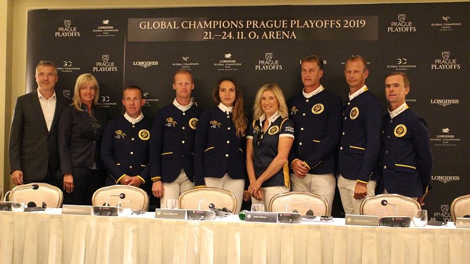 Zářijová tisková konference Prague PlayOffs 2019 a Prague Lions ŽIVĚ
